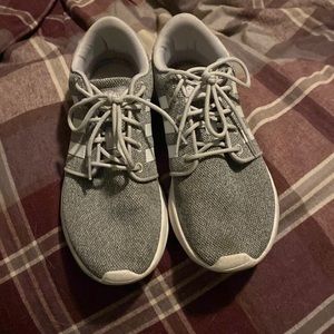 Adidas grey cloud foam shoes- size 8